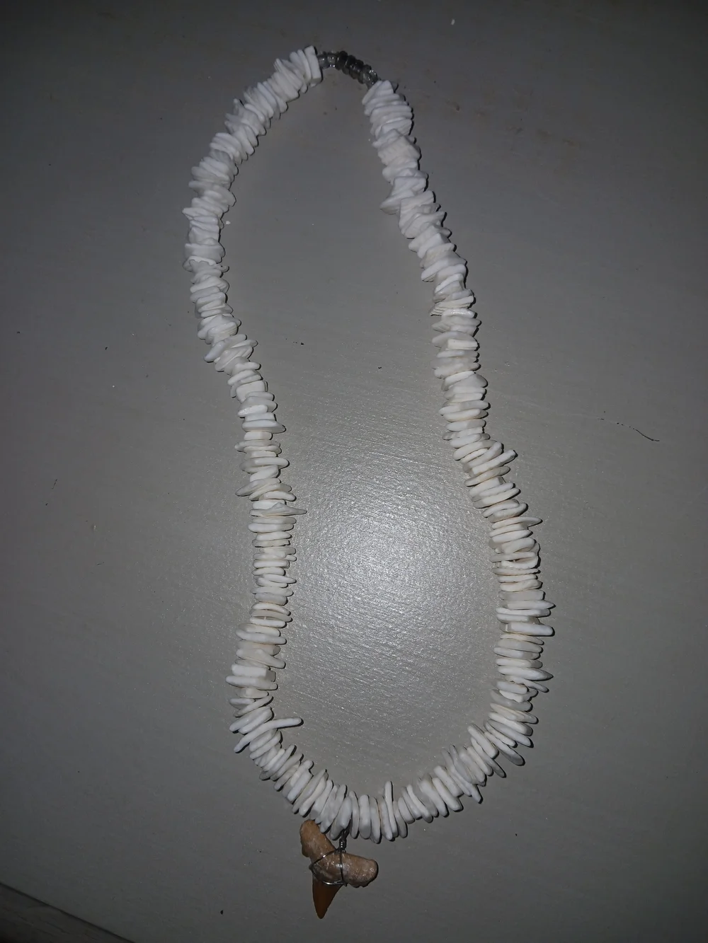 Puka Sharktooth Necklace